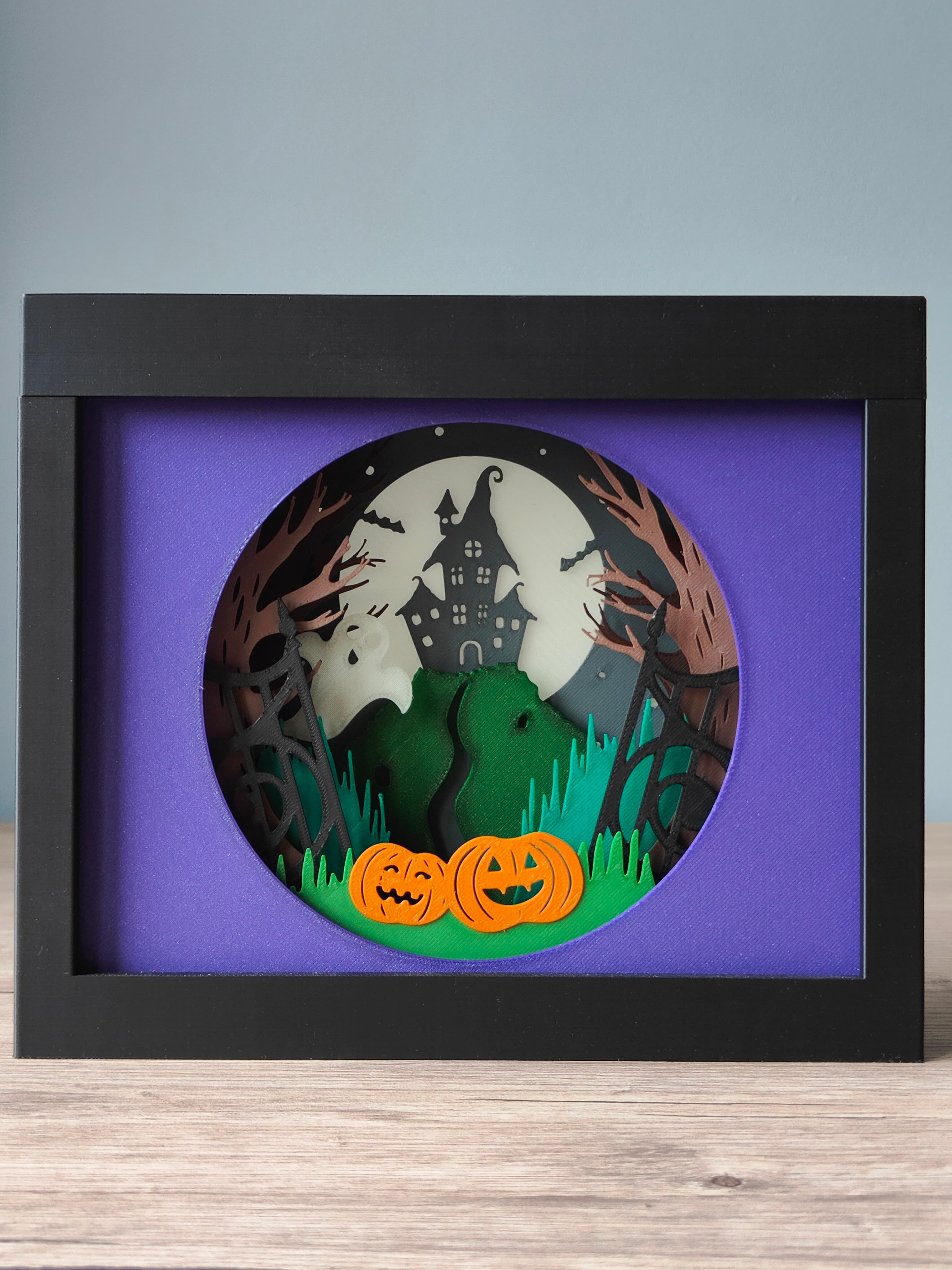 🎃 Halloween Shadow Box 2023 👻 3d model
