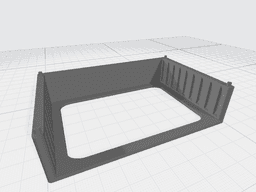 Electronic Component Stackable Drawers 2X 3d model