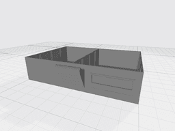 Electronic Component Stackable Drawers 2X 3d model