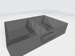 Electronic Component Stackable Drawers 2X 3d model