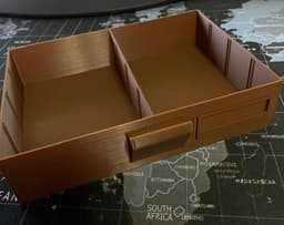 Electronic Component Stackable Drawers 2X 3d model