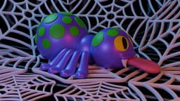 Silly Spider 3d model