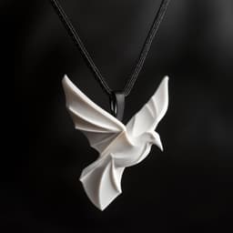 Soaring Spirit Pendant – A Symbol of Freedom and Grace 3d model