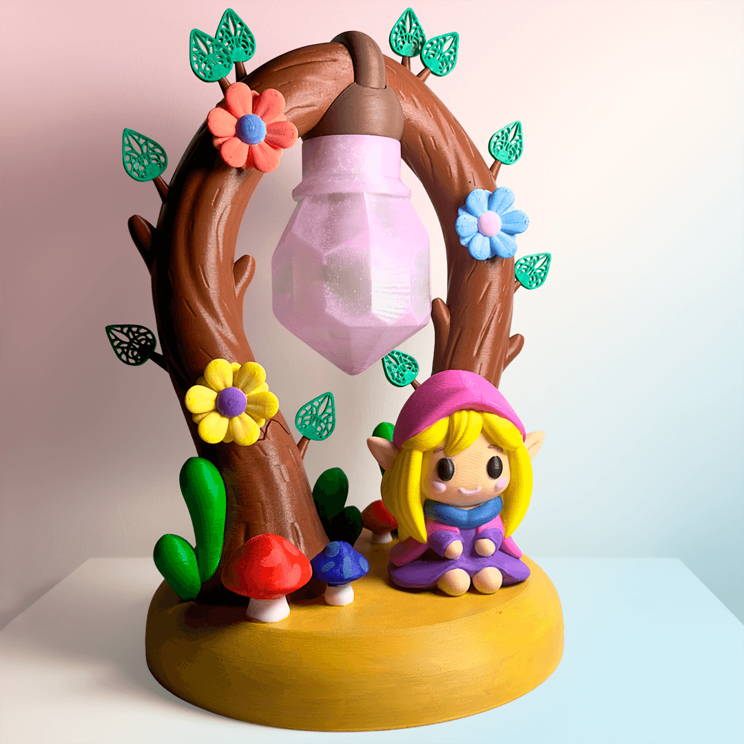 Fantasy Tree Lamp (Classic) 3d model