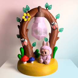 Fantasy Tree Lamp (Classic) 3d model