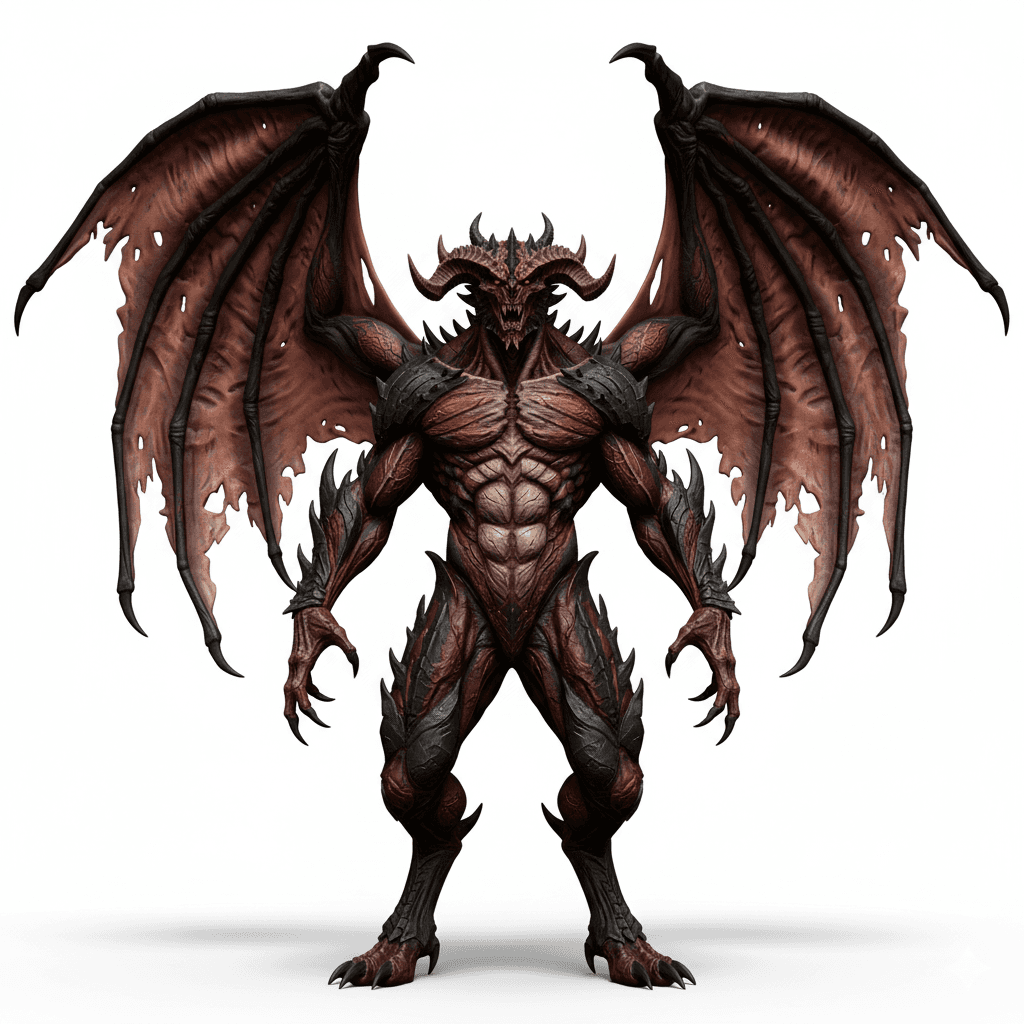 Fantasy Creature : Demon King Dark Fantasy Beast 3d model