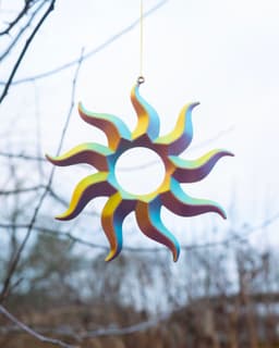 Midnattssol Ornament // Midnight Sun Hanging Pendant 3d model