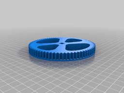 Knob door opener v.2 3d model