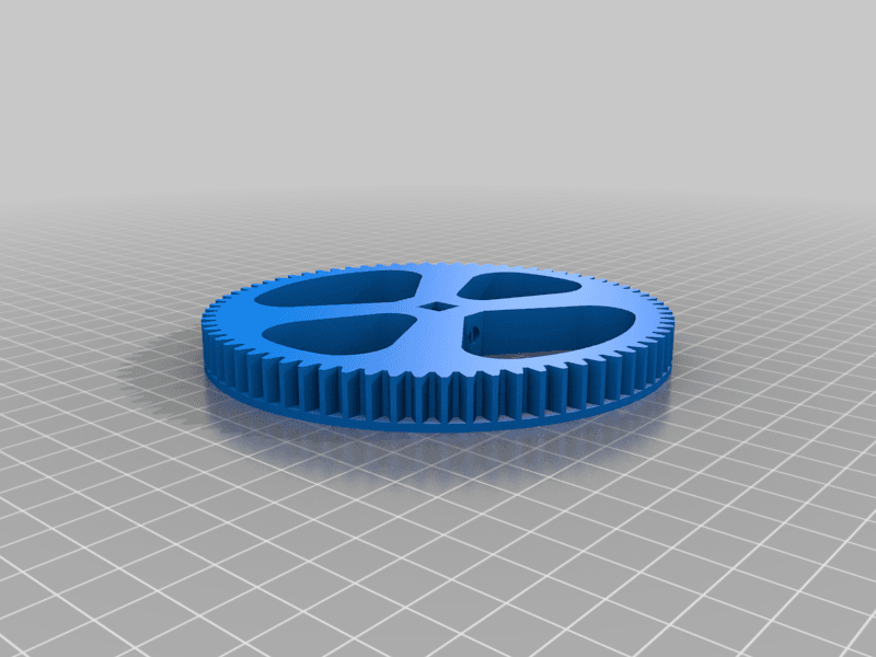 Knob door opener v.2 3d model