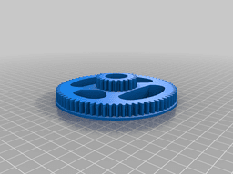 Knob door opener v.2 3d model
