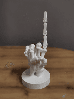 BoneGrip Display Hand 3d model