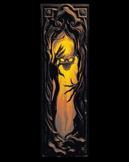 The haunted doorways to other dimensions and fear - Set of bookmarks 3d model