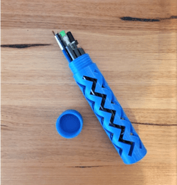 Zig Zag Pencil Case 3d model