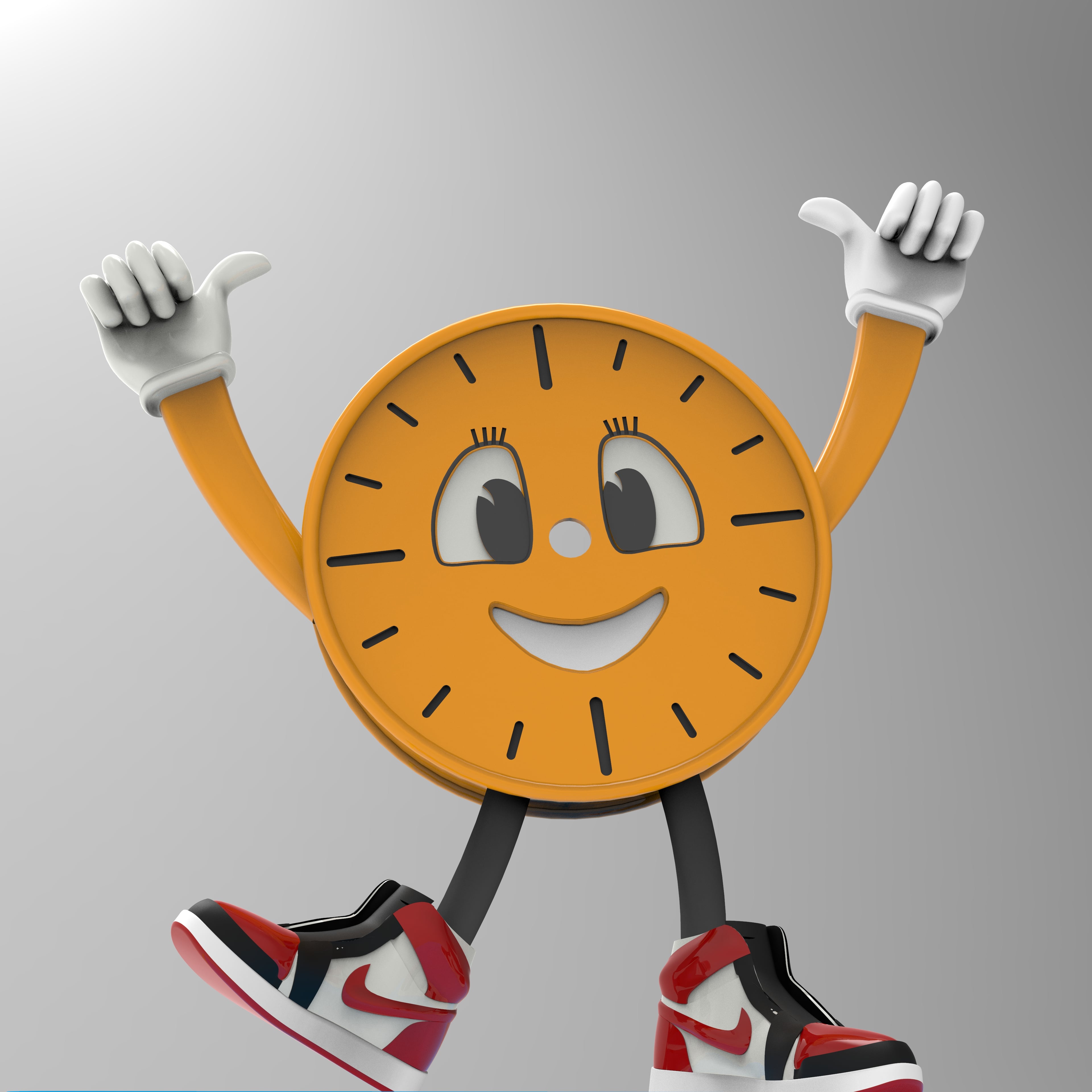Miss minute Watch edition 3d model