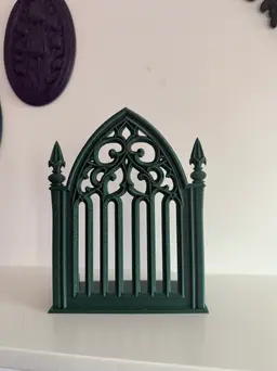 Gothic Cathedral Display 3D Printable Shelf 3d model