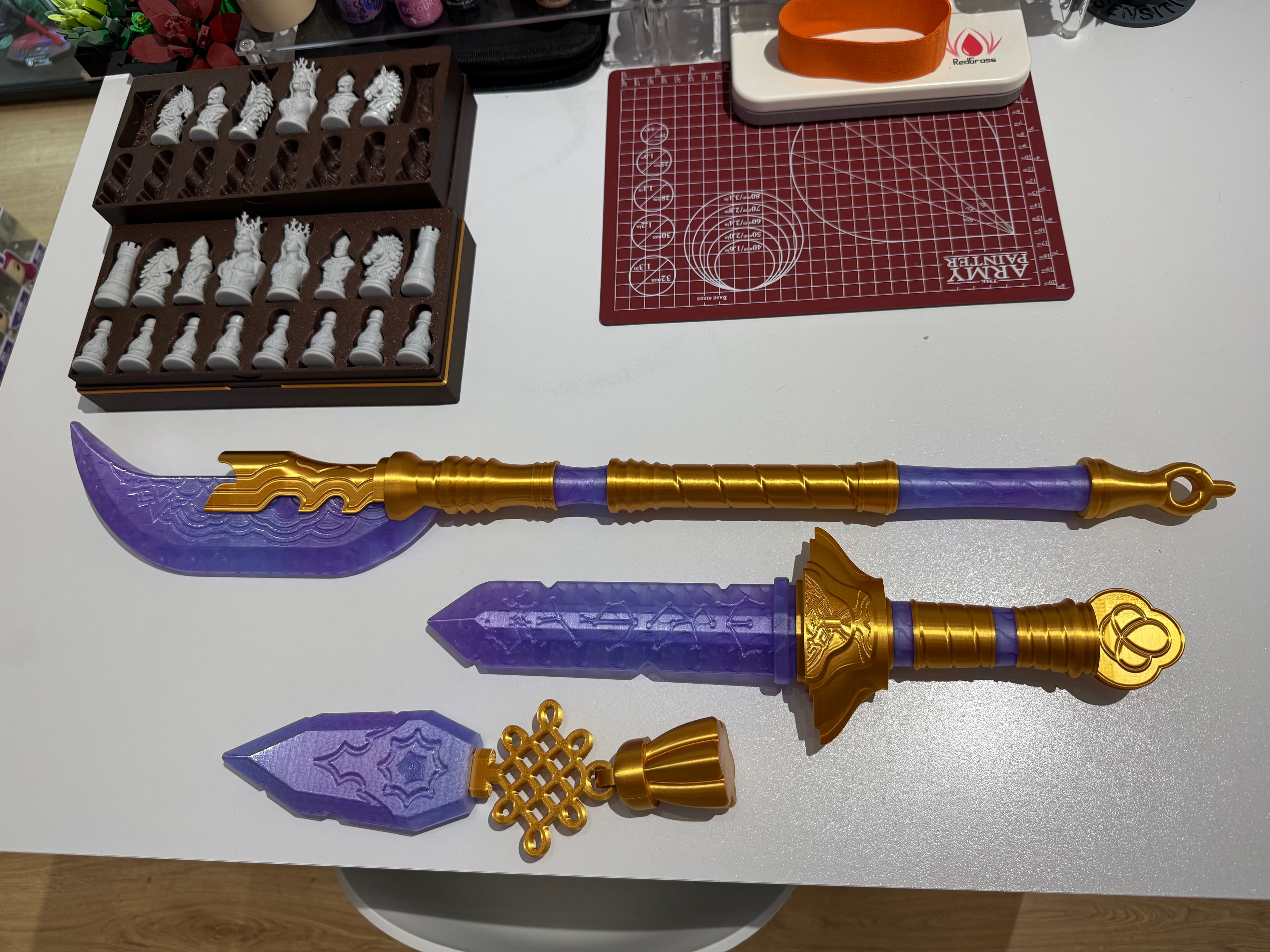 These came out so perfect! Printed on Elegoo Centauri Carbon 2. Used any cubic gold silk PLA and Gryddle crystal clear jelly PLA. Just followed filament suggestions on temp etc and but infill gyroid at 5% infill for the translucent parts