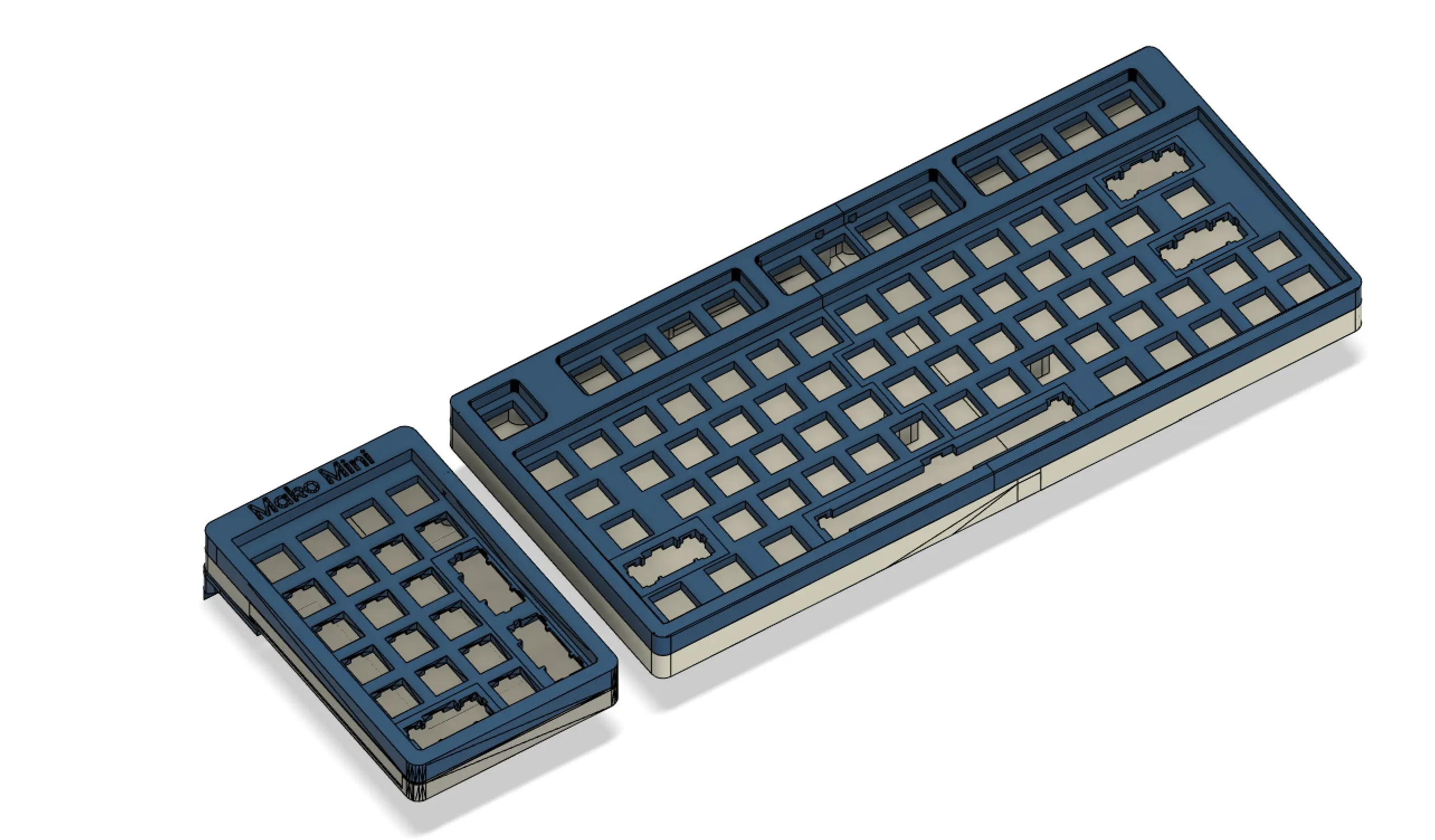 Mako 69 V2 (70% Mechanical keyboard) 3d model