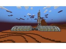 Minecraft Mars 3d model