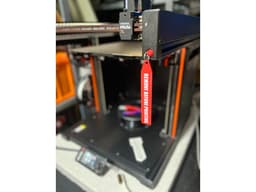 REMOVE BEFORE FLIGHT - Tag Flag Keychain Hanger Holder for Prusa XL 3d model