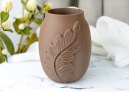 Foliare Vase – 3D-Printed Nature-Inspired Decor 3d model