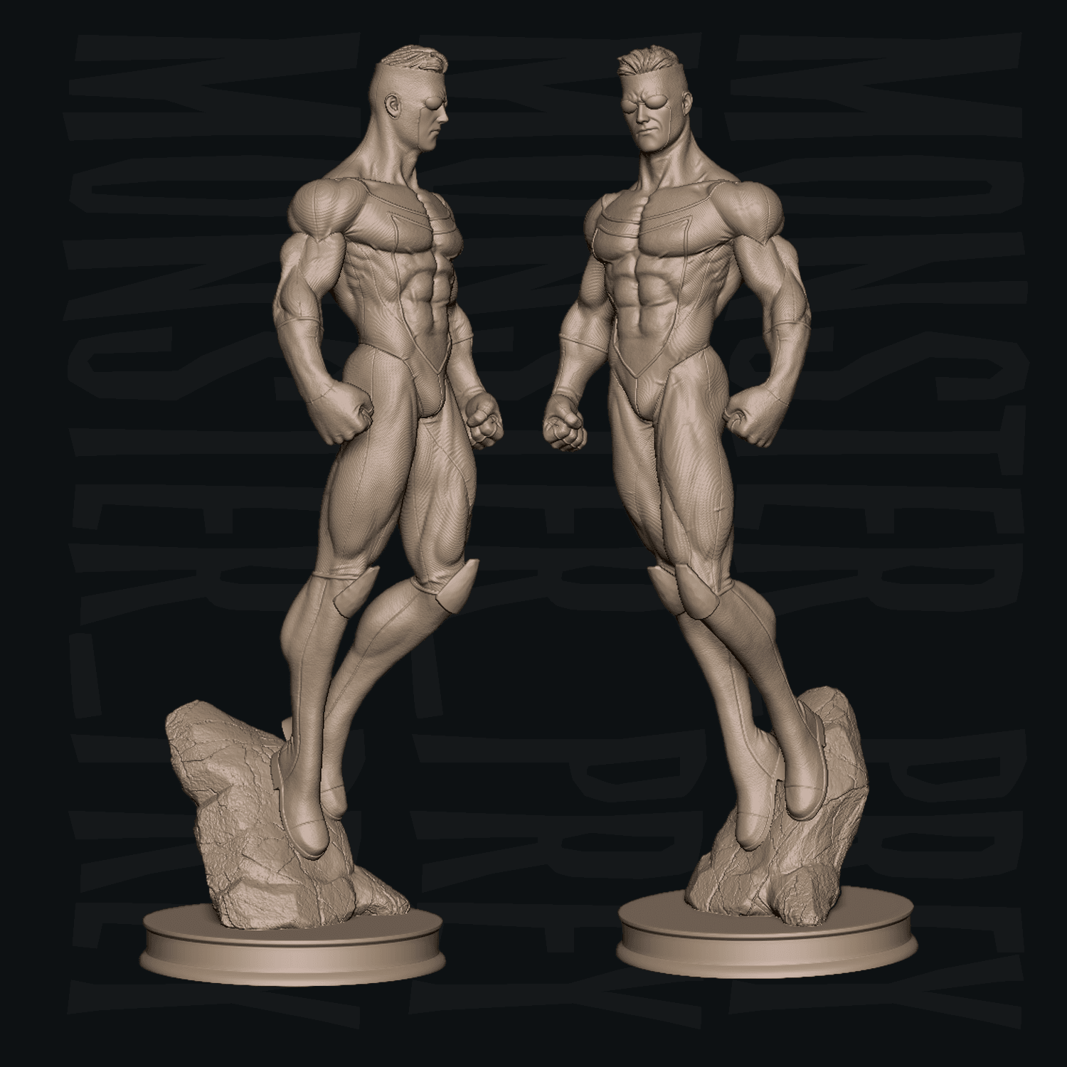 Invincible FREE 3D Print Model 3d model