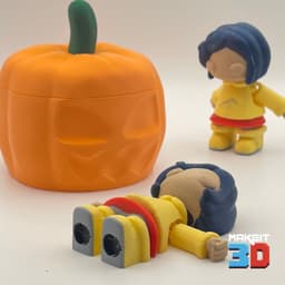 3D Printable Coraline 3d model