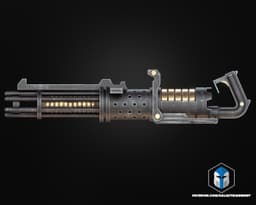 Z-6 Rotary Cannon - 3D Print Files 3d model