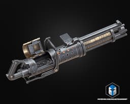Z-6 Rotary Cannon - 3D Print Files 3d model