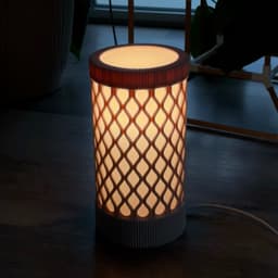 WAVE PATTERN LAMP 3d model
