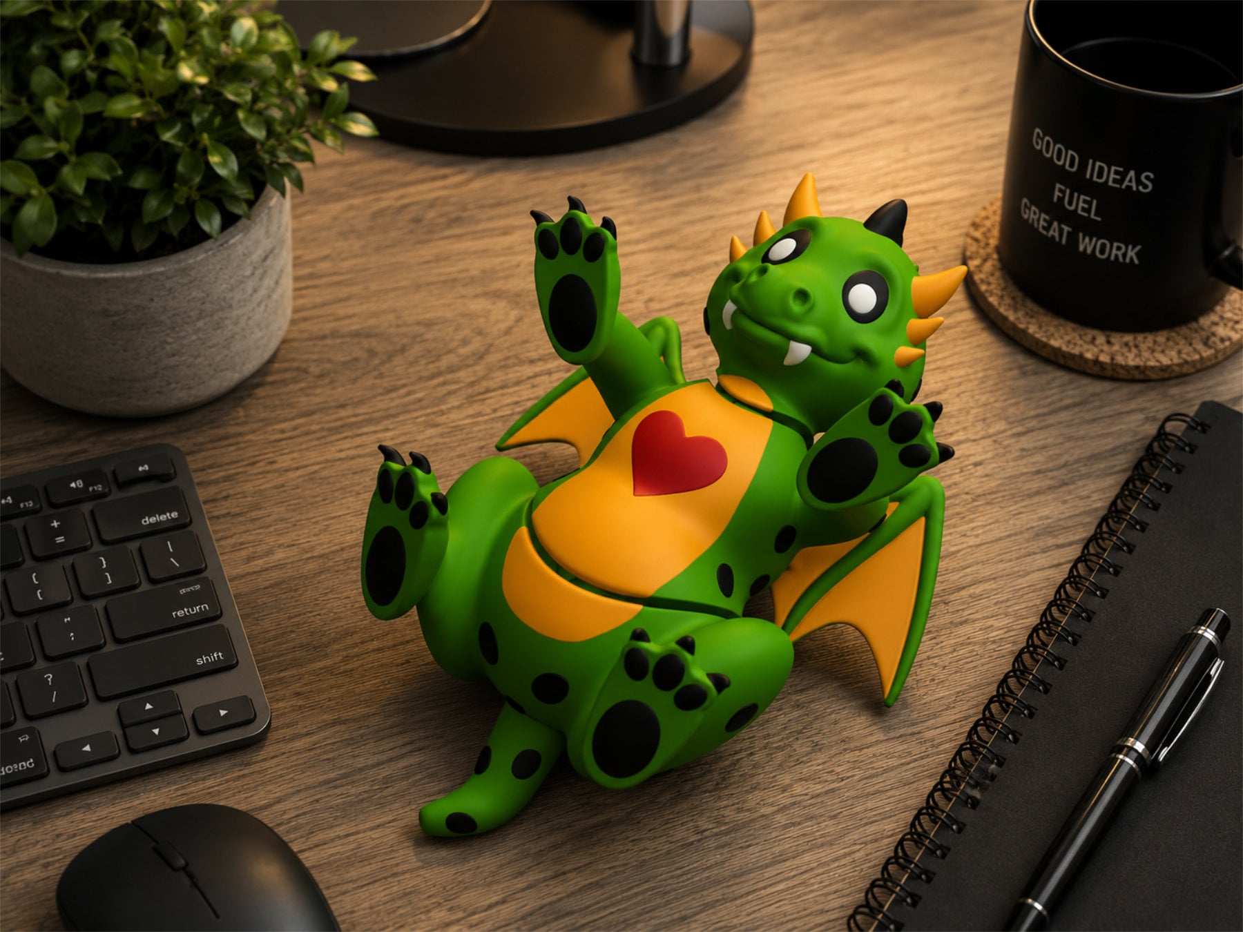 Scorch – Wiggle Budz Flexi Dragon 3d model