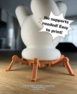 Cyborg Universal Controller Stand - Inspired by "Micky Mouse" - Fan Art 3d model