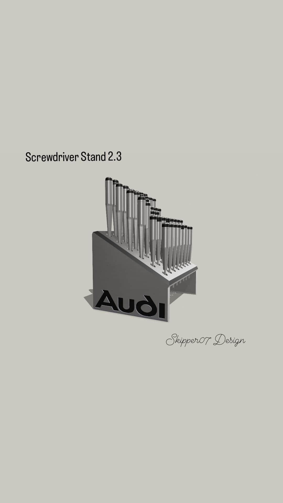 Screwdriver Stand 2.3.stl 3d model