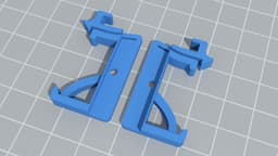 ESP12F_RELAY_X4 4-CHANNEL RELAY CASE ESP8266 87X93 3d model