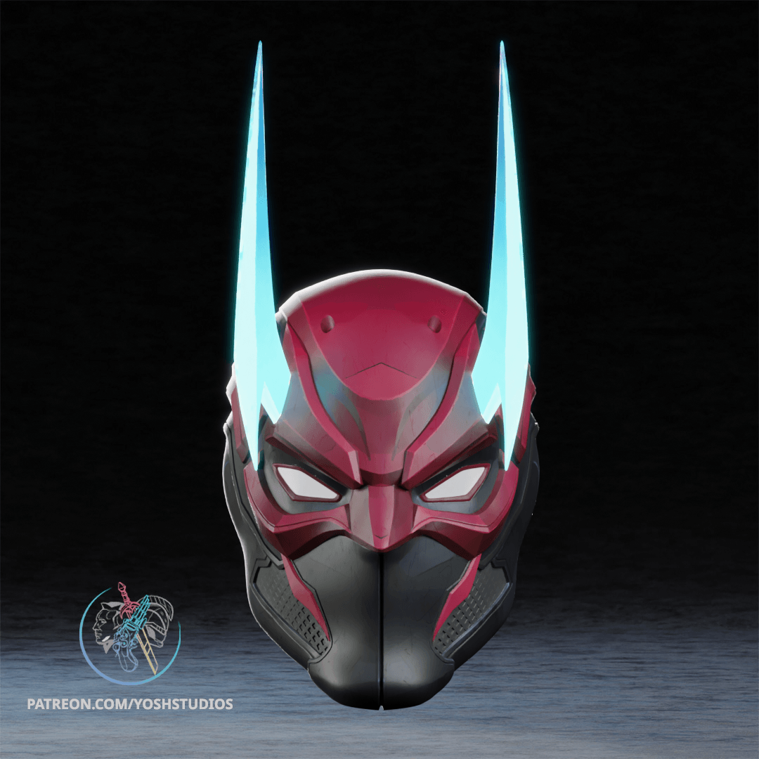 Daredevil 2099 Helmet 3D Printer STL file 3d model