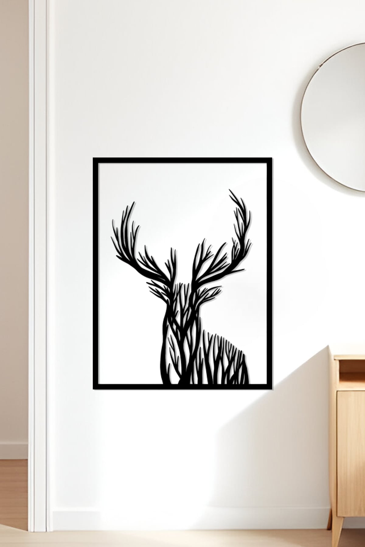 Deer Wall Art, Wall Decor, Home Decor 3d model