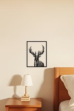 Deer Wall Art, Wall Decor, Home Decor 3d model