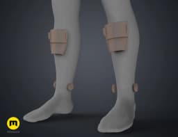 Ahsoka’s Spacesuit Armor Accessories 3d model