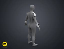 Ahsoka’s Spacesuit Armor Accessories 3d model