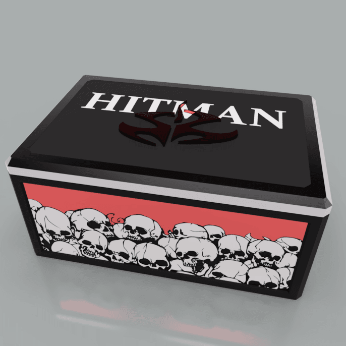 Hitman Skull Box 3d model