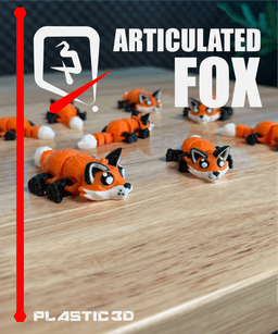Articulated Fox — The Clever Companion 3d model