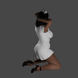 Sexy Nurse 3d model