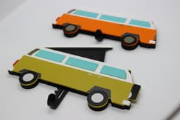 VW Bay key holder 3d model