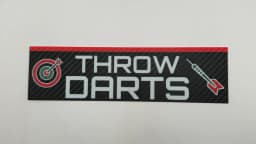 Throw Darts – Dart Throw Line / Oche Marker 3d model