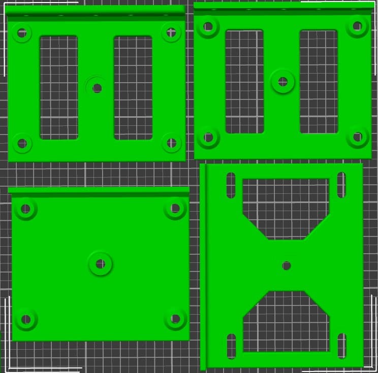 TA1LSX-Butterfly Capacitor End_Plates_FixedHoles.stl 3d model