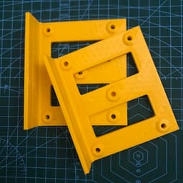 TA1LSX-Butterfly Capacitor End_Plates_FixedHoles.stl 3d model