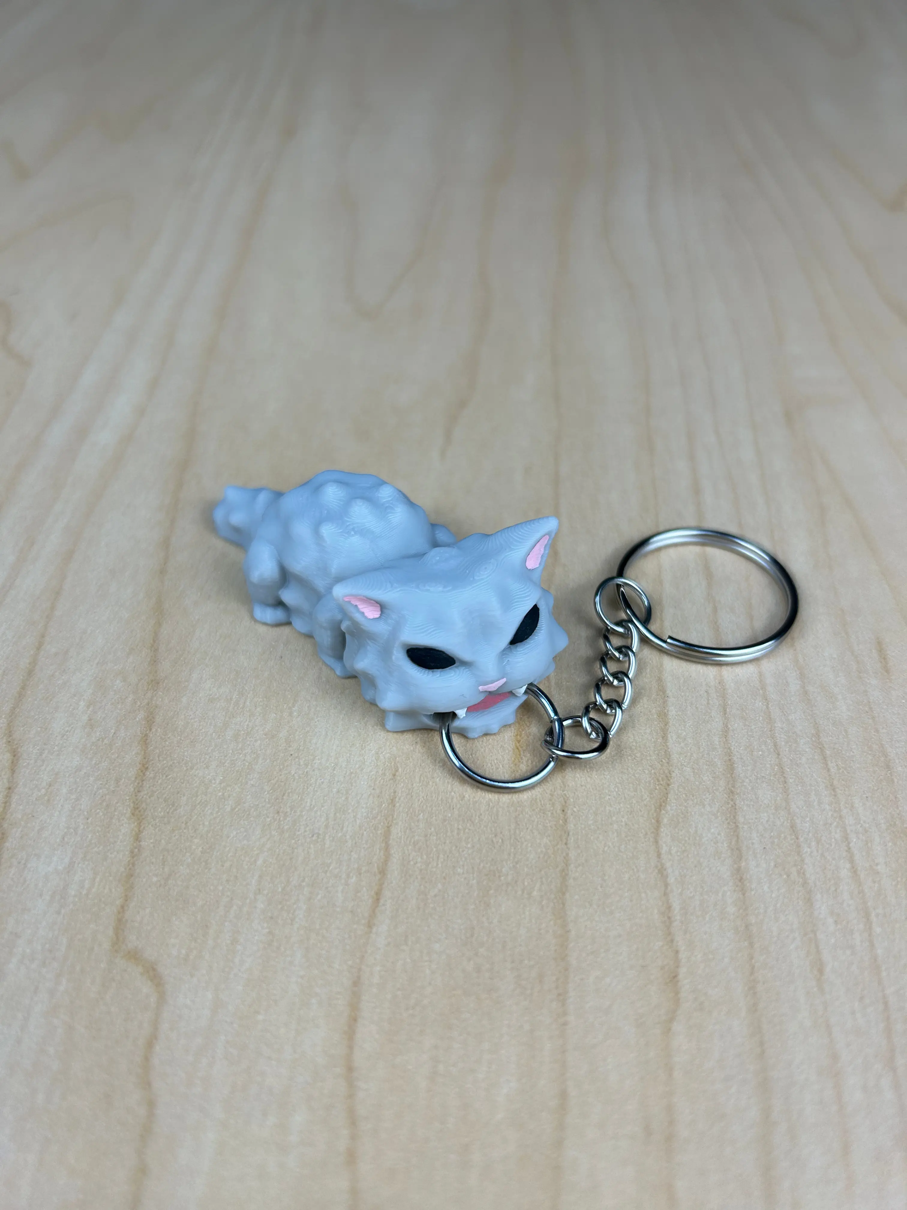 Wildcat Fidget Keychain 3d model
