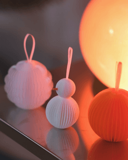 Christmas Accessories Vol.1 – 3D Printed Christmas Ball Ornament 3d model