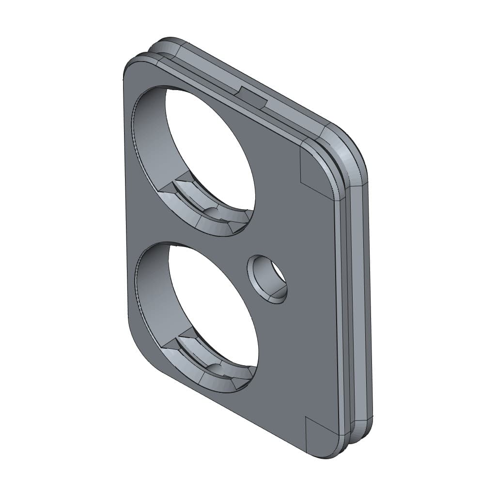 D-LOCK_MOUNT-L-HORZ 3d model