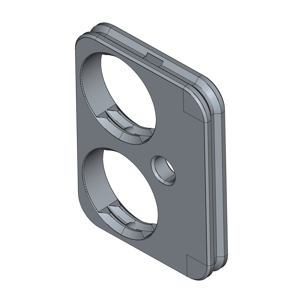 D-LOCK_MOUNT-L-HORZ 3d model
