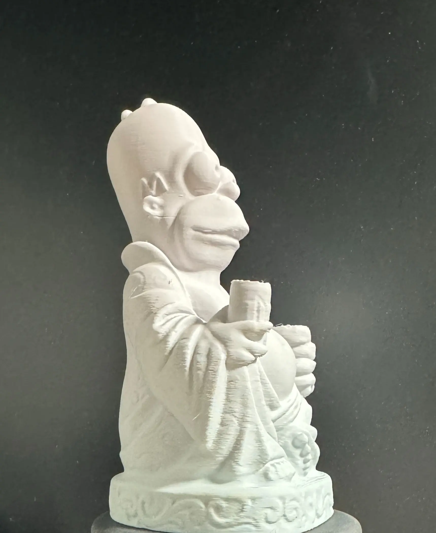 Printed on Bambu P1S with Inland PLA `Matte Rainbow`